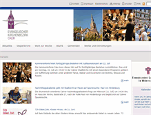 Tablet Screenshot of kirchenbezirk-calw.de